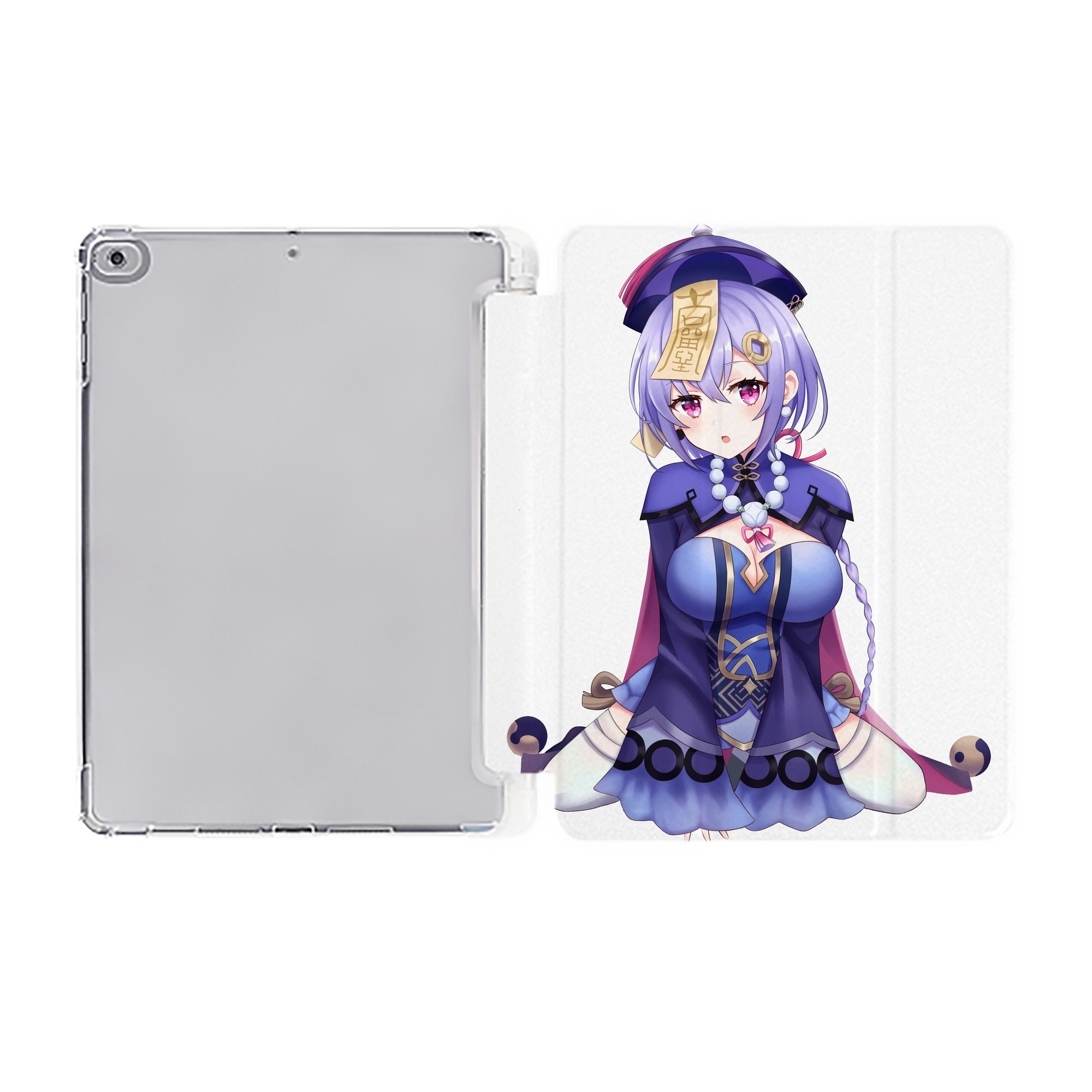 げんし神 七七 なな  genshin Nana IPad ケース ペン収納付き 三つ折りスタンド PUレザー×シリコン 対応機種9.5/10.5/10.9インチ